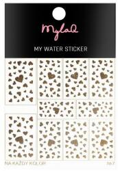 MylaQ Abțibilduri pentru unghii 7 Inimi - MylaQ My Water Sticker