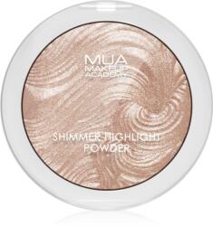 MUA Makeup Academy Shimmer Pudra compacta ce ofera luminozitate culoare Radiant Cashmere 8 g