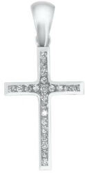 Brilio Silver Pandantiv strălucitor din argint cruce CSR024