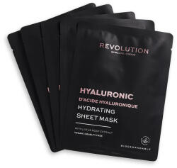 Revolution Beauty Set de măști de față Biodegradable(Hydrating Hyaluronic Acid Sheet Mask)