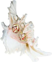 Lampglas Cercei eleganți My Roots din perle Lampglas cu aur de 24 de carate EP15