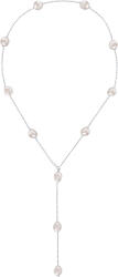 JwL Luxury Pearls Colier variabil din argint cu perle baroc reale JL0708
