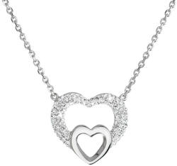 Evolution Group - Pavona Evolution Group Colier din argint inimă cu cristal Swarovski 32032.1