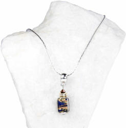 Lampglas Colier extraordinar pentru femeiQueen of the Night cu aur de 24 de carate într-o perlă Lampglas