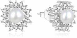 Beneto Cercei de argint cu perle cu zirconi AGUP1323PL