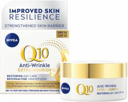 Nivea Cremă nutritivă antirid de zi Q10 OF 15 ( Anti-Wrinkle Extra Nourishing Cream) 50 ml