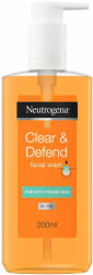 Neutrogena Gel de curățare Clear & Defend 200 ml