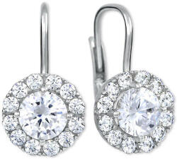 Soliter Brilio Silver Cercei de argint cu cristale 436 001 00498 04