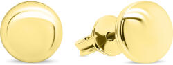 Brilio Silver Cercei Minimalist placați cu aur EA103Y