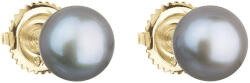 Evolution Group Cercei de aur bujor cu perle reale Pavon 921004.3
