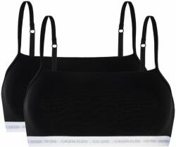 Calvin Klein 2 PACK - sutien pentru femei CK One Bralette QF6040E-001 Black/Black S