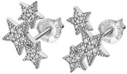 Lotus Silver Cercei eleganți din argint cu zirconii Stele LP3192-4/1