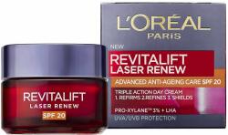 L'Oréal Cremă de zi anti-rid SPF 20 Revitalift Laser Renew (Advanced Anti-Ageing Care) 50 ml