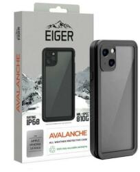 Eiger Protectie spate Eiger Avalanche pentru Apple iPhone 14 Plus (Negru/Transparent) (EGCA00401)