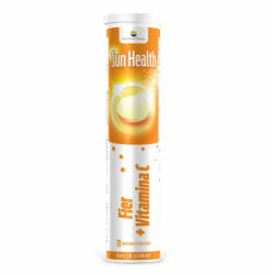 Sun Wave Pharma - Fier + Vitamina C Sun Health 20 comprimate efervescente Sun Wave Suplimente alimentare - hiris