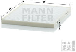  Mann-Filter pollenszűrő CU2434