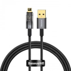 Baseus Cablu de date Baseus CATS000401, USB - Lightning, 1m, Gray (CATS000401)
