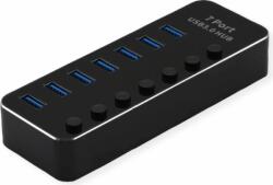 Roline 14.02. 5057 USB 3.0 HUB (7 port) (14.02.5057)