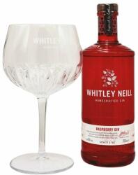Whitley Neill Raspberry Gin 0.7L+1 Pahar, 43%