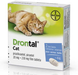 vetoquinol Drontal Cat x 2 tablete