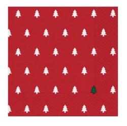 Herlitz Szalvéta 33x33cm HERLITZ 3rétegű, 20db/csomag, Trees red