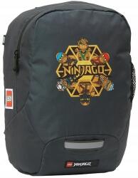 LEGO® Rucsac gradinita LEGO V-Line - design gold NinjaGo Team (LG-10030-2204)