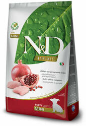 N&D Prime (Grain Free) N&D Dog Prime Csirke és Gránátalma Puppy Mini 2x2, 5kg