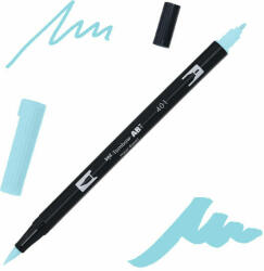 Tombow abt dual brush pen kétvégű filctoll - 401, aqua