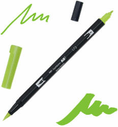Tombow abt dual brush pen kétvégű filctoll - 173, willow green