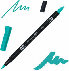 Tombow abt dual brush pen kétvégű filctoll - 403, bright blue