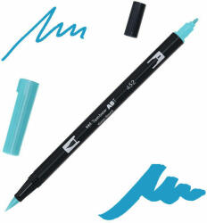 Tombow abt dual brush pen kétvégű filctoll - 452, process blue