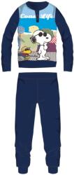  Snoopy hosszú vékony gyerek pizsama (SNO0312_ske_116)