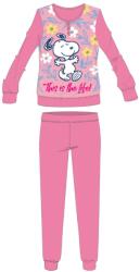  Snoopy hosszú vékony gyerek pizsama (SNO0312_roz_122)