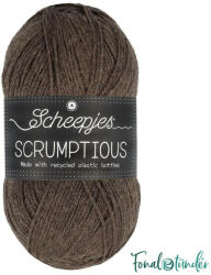 Scheepjes Scrumptious 304 Chocolate Ganache - csokibarna akril fonal