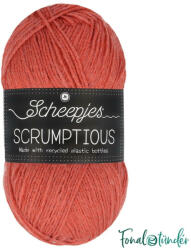 Scheepjes Scrumptious 309 Strawberry Shortcake - narancssárga akril fonal