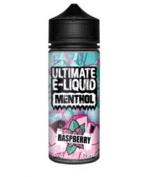 Ultimate Juice Lichid Vape Ultimate Menthol Raspberry, 100ml, Fara Nicotina, 70VG / 30PG, Shortfill 120ml, Fabricat in UK, Calitate Premium Lichid rezerva tigara electronica