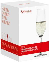 Spiegelau Set pahare de sampanie Spiegelau Style, 4 buc. , 240 ml 109384 (109384) Pahar