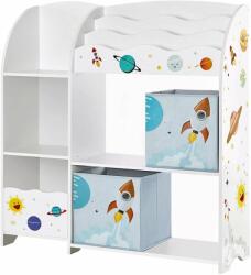SONGMICS Голям органайзер за играчки и книги - Космос