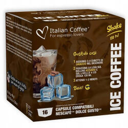 Italian Coffee Ice Coffee, 16 capsule compatibile Nescafe Dolce Gusto, Italian Coffee (AV16)