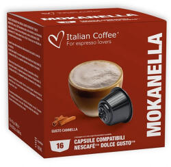 Italian Coffee Mokanella, 64 capsule compatibile Nescafe Dolce Gusto, Italian Coffee (AV10-64)