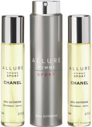 CHANEL Allure Sport Homme Eau Extreme Twist & Spray (Refills) EDT 3x20 ml