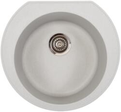 Metalac Omega Metalac 177013 Gránit Mosogatótálca - Extra mély, Egymedencés, Kerek, Szürke (177013) - rent-xgranit