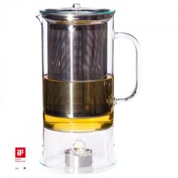 Trendglas SIGN hőálló üveg teáskanna 1, 2 L