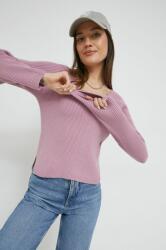 Abercrombie & Fitch pulóver könnyű, női, lila - lila XS