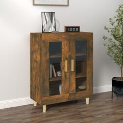 vidaXL Servantă, stejar fumuriu, 69, 5x34x90 cm, lemn prelucrat (817333) Comoda