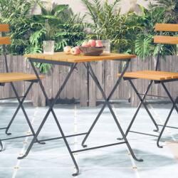 vidaXL Masă de bistro, 55 x 54 x 71 cm, lemn masiv de acacia (313158)