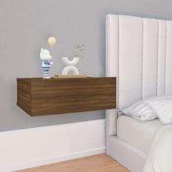 vidaXL Noptiere plutitoare 2 buc. stejar maro 40x30x15 cm lemn (815287)