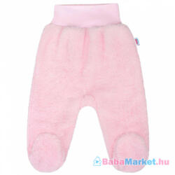 NEW BABY Baba plüss lábfejes nadrág New Baby Nice Bear rózsaszín - babamarket - 3 180 Ft