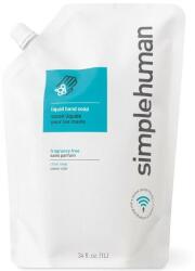 simplehuman Folyékony szappan utántöltő, hidratáló, illatanyag mentes, 1 liter, CT1023 (CT1023)