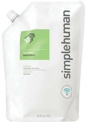 simplehuman Folyékony szappan utántöltő, hidratáló, uborka, 1 liter, CT1020 (CT1020)